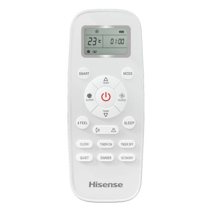 Hisense AUF-48ER6SM — функция 4D AUTO Air: автоматические вертикальные и горизонтальные жалюзи для равномерного распределения воздуха — Onbir.kg Бишкек, Кыргызстан