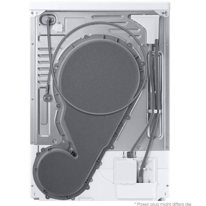 Samsung DV90BB9445GB/LP — сушильная машина с тепловым насосом, загрузка 9 кг, цвет черный корпус, дверца закаленное стекло, отдельностоящая.