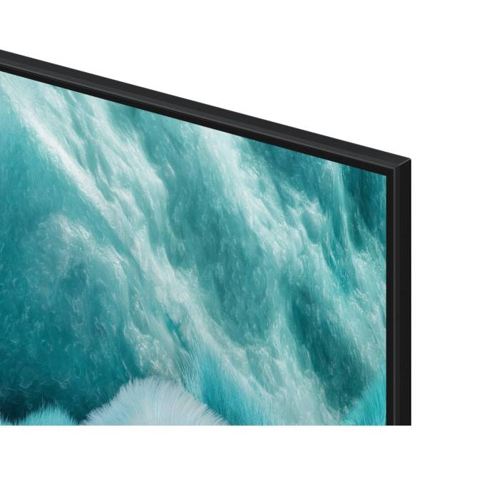 Samsung QE55Q7F5AUXCE — звук 20 Вт, 2 канала, Q-Symphony, OTS Lite, адаптивный звук, поддержка Apple AirPlay и Multi-View — Onbir.kg
