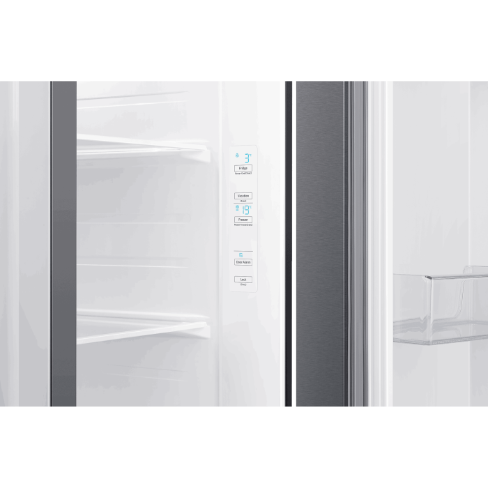 Холодильник Side by Side SAMSUNG RS61R5041SL/WT Купить в Бишкеке с доставкой онлайн