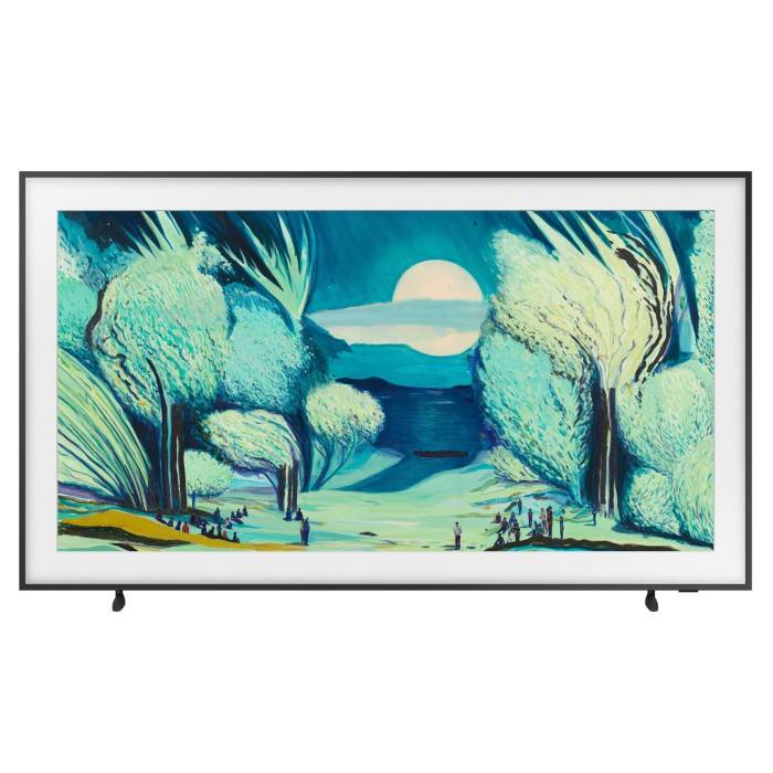Samsung QE75LS03FAUXCE — The Frame 75", 4K Ultra HD 3840×2160, QLED, Quantum HDR, HDR10+, Filmmaker Mode, 100 Гц (до 144 Гц), Dual LED, Motion Xcelerator, базовая калибровка — Onbir.kg