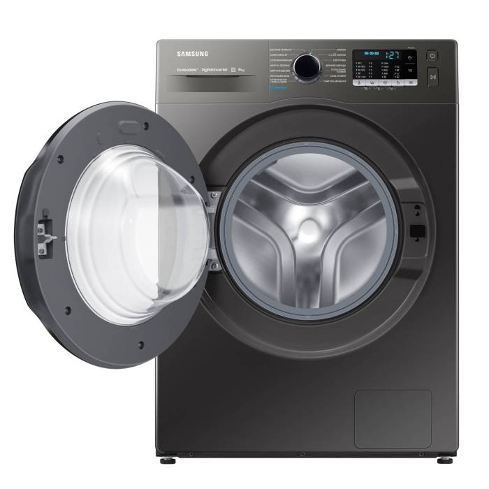 Samsung WW80AGAS26AX — скорость вращения 1200 об/мин и режим Super Speed для быстрой стирки — Onbir.kg Бишкек, Кыргызстан