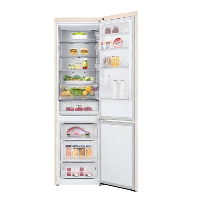 Холодильник LG GC-B509SESM, 384 л, инверторный компрессор, с DoorCooling+™ и системой Total No Frost, высота 203 см. Купить с доставкой в Бишкеке