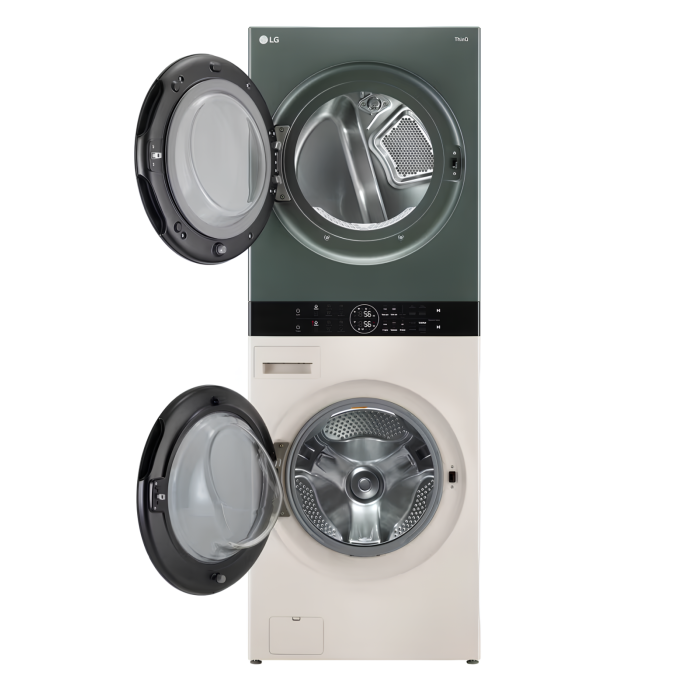 Стиральная машина + Сушка LG WashTower W1S1CVKK2HM в Бишкеке с доставкой онлайн