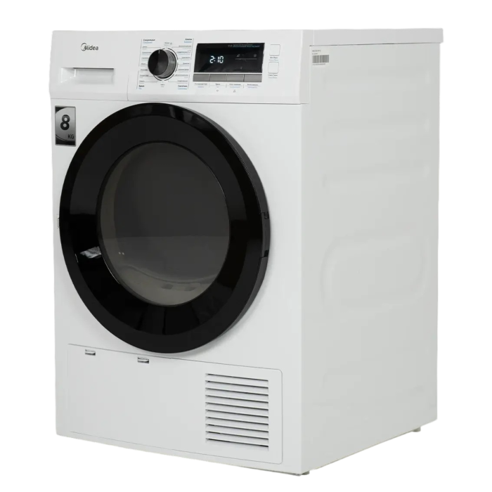 Midea MDG05C80/W-KZ, конденсационная сушильная машина на 8 кг с 16 программами. Купить в Бишкеке с бесплатной доставкой.