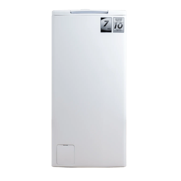 Midea MF100T70BW-C, 7 кг, инверторный мотор и 14 программ. Купить в Бишкеке с доставкой по городу и области.