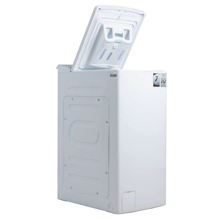 Стиральная машина Midea MF100T70BW-C с вертикальной загрузкой, 7 кг, инверторный мотор. Доступна для покупки с доставкой в Бишкек и регионы.