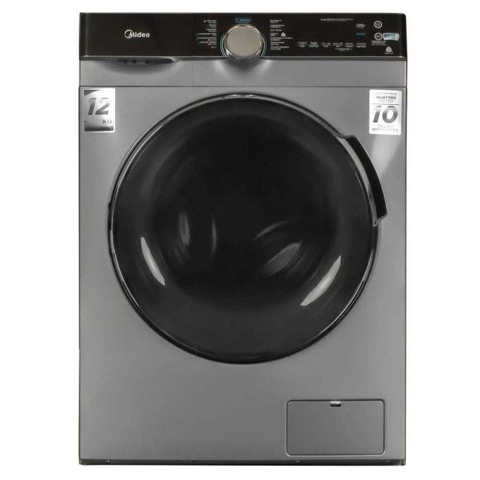 Стиральная машина с загрузкой 12 кг Midea MFK03W120B/S-C Купить в Бишкеке с доставкой онлайн в Кыргызстане
