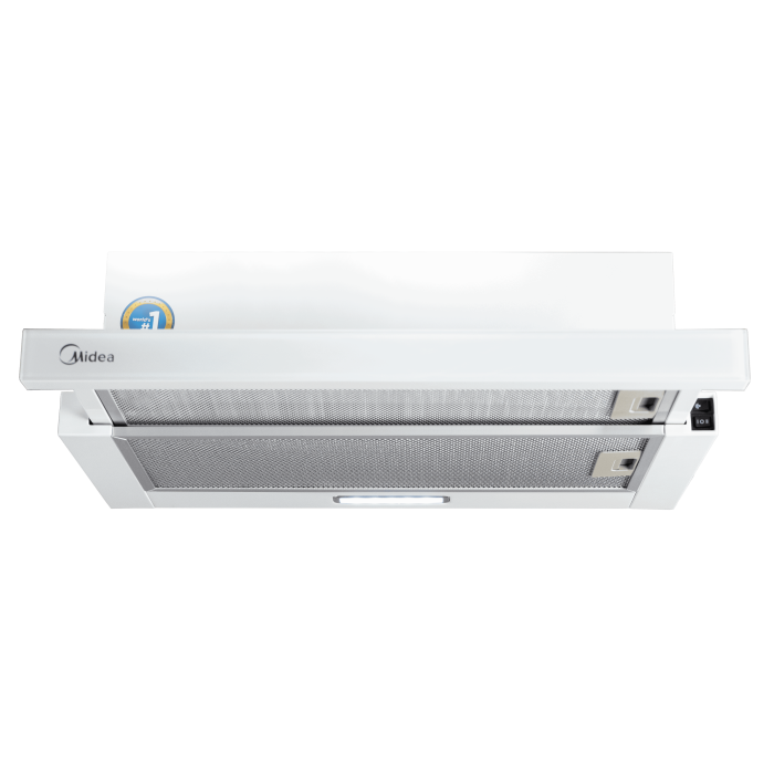 Выдвижная вытяжка Midea MH60P303 GW Купить в Бишкеке с доставкой онлайн заказать выдвижную вытяжку Midea в Кыргызстане