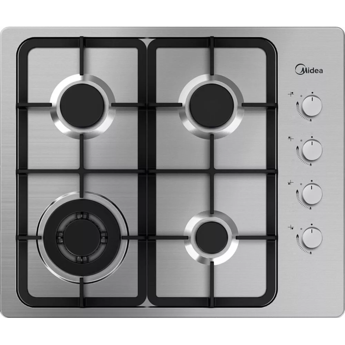 Купить Варочную панель Midea MG613T X в Бишкеке с доставкой по городу онлайн заказать варочную поверхность газовую Midea в Кыргызстане с доставкой по городу
