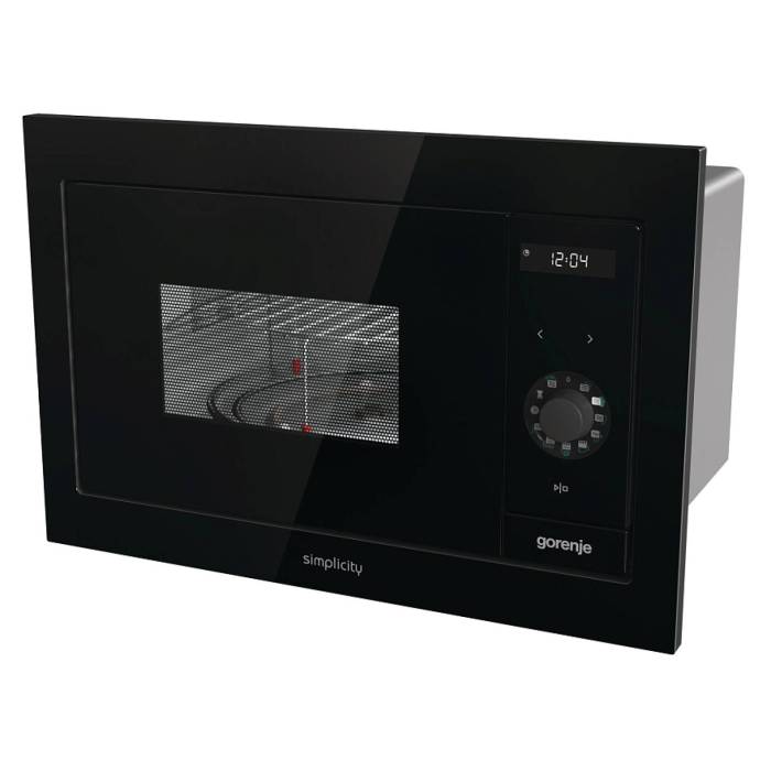 Встраиваемая микроволновая печь Gorenje BM235SYB из коллекции Simplicity, объем 23 литра. Купить в Бишкеке с доставкой.