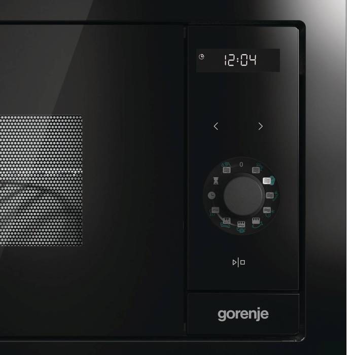 Gorenje BM235SYB — стильная встраиваемая микроволновая печь из коллекции Simplicity, 23 литра. Купить с доставкой в Бишкеке.