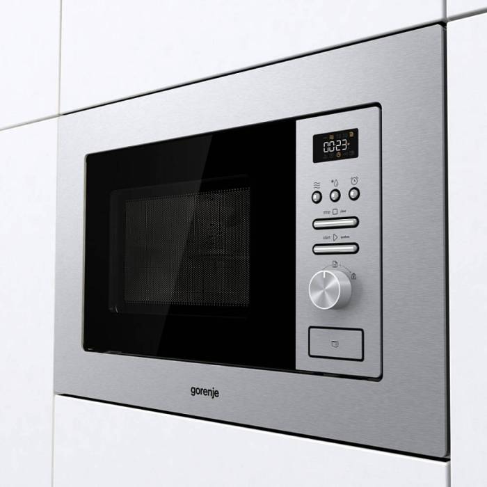Встраиваемая с грилем Gorenje BMI201AG1X: 15 автоматических программ и защита от детей для безопасного использования. Заказ онлайн!