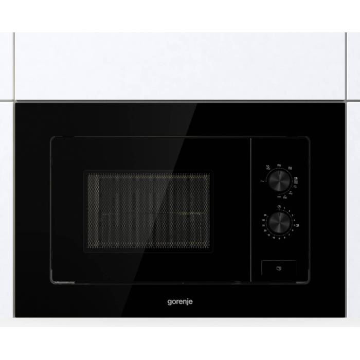 Микроволновая печь Gorenje BM201EG1BG с грилем и сплошным застеклением, доступна для заказа онлайн с доставкой по Кыргызстану.