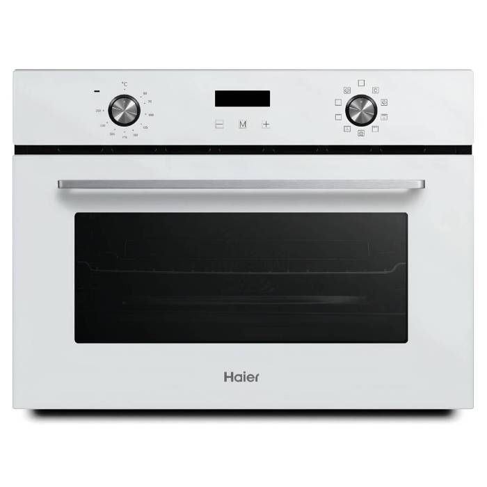 Компактный духовой шкаф Haier HOY-P09NCGW, 45 см, 9 режимов нагрева, конвекция и гриль, купить онлайн с доставкой