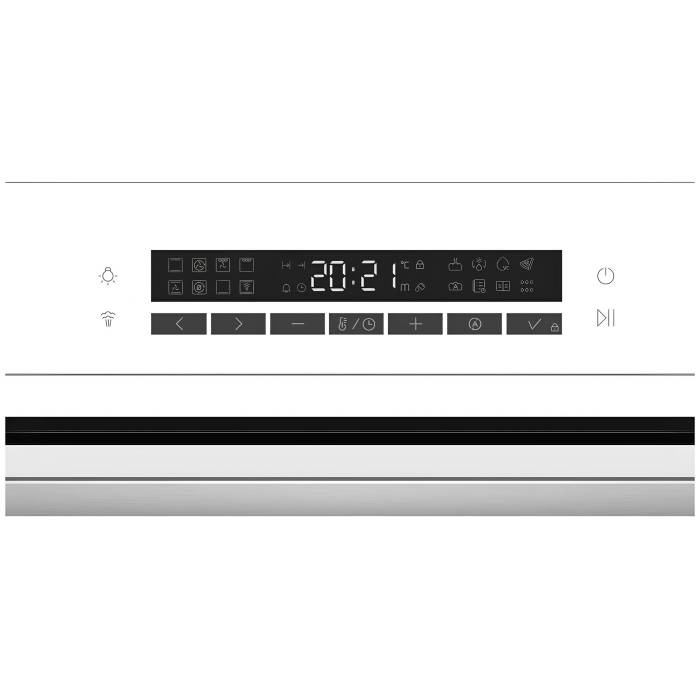 Белая встраиваемая духовка HAIER HOQ-P16AS5GW, направляющие на 2 уровнях, приготовление с паром, купить онлайн с доставкой