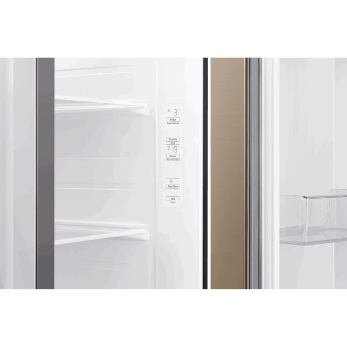 Side by Side холодильник SAMSUNG RS61R5001F8/WT Купить в Бишкеке с доставкой онлайн