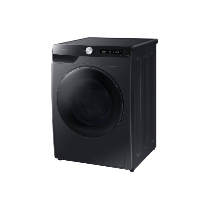 Боковой вид стиральной машины Samsung WW80AG6L28BBLD 8 кг узкая ONBIR.KG