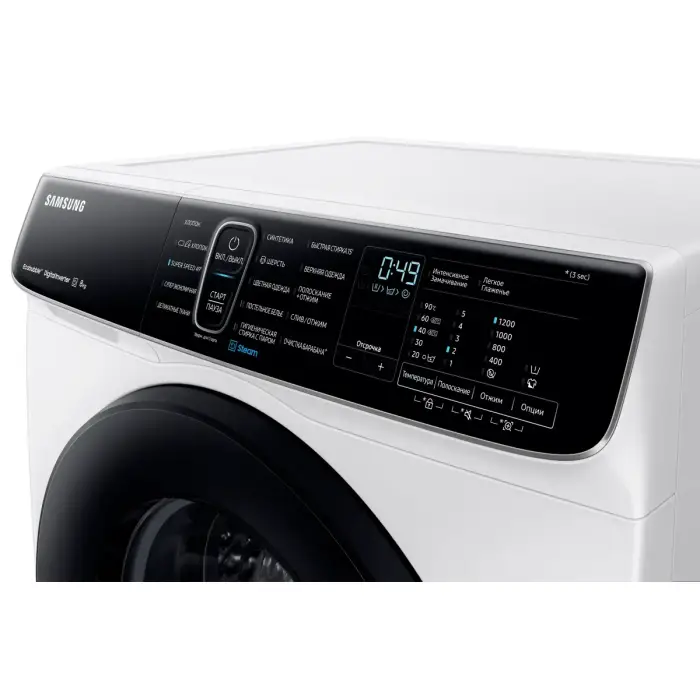Панель управления Samsung WW80AGAS26AE 8 кг стиральная машина Бишкек ONBIR.KG