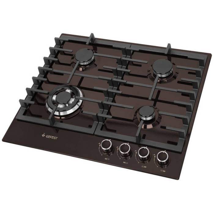 GEFEST ПВГ 1214-01 К7 — встроенный электроподжиг в ручках для удобного запуска конфорок — Onbir.kg Бишкек, Кыргызстан