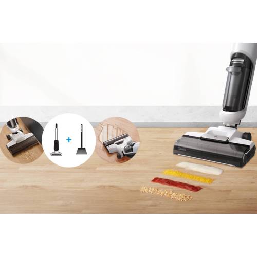 Midea MVC-X6 — управление на ручке: включение, выбор режима, запуск самоочистки