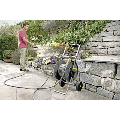 Металлическая тележка со шлангом KARCHER HT 80М