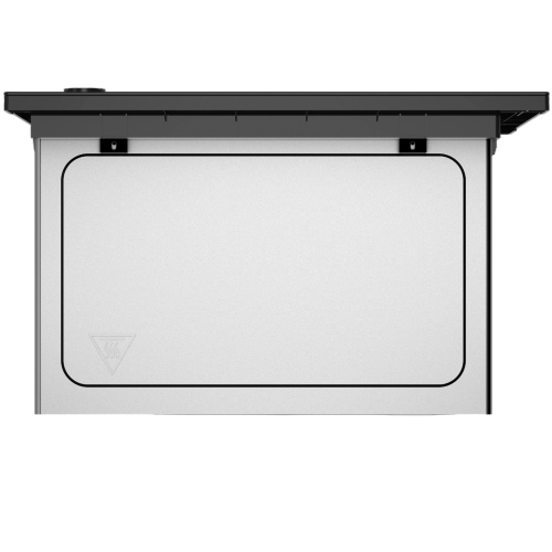 Встраиваемая микроволновка Haier HMX-BPG259B — объем 25 л, конвекция и мощность 900 Вт, сенсорное управление.