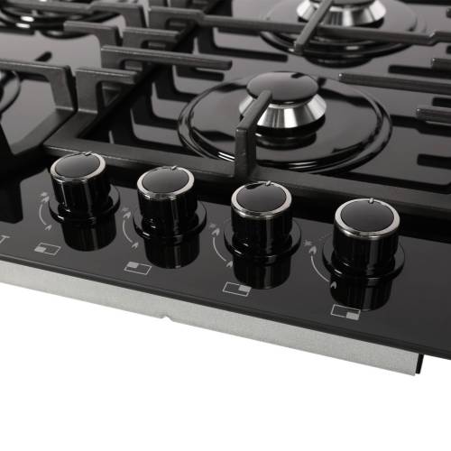 GEFEST ПВГ 2232-01 Р — встроенный электроподжиг в ручках для удобного запуска конфорок — Onbir.kg Бишкек, Кыргызстан