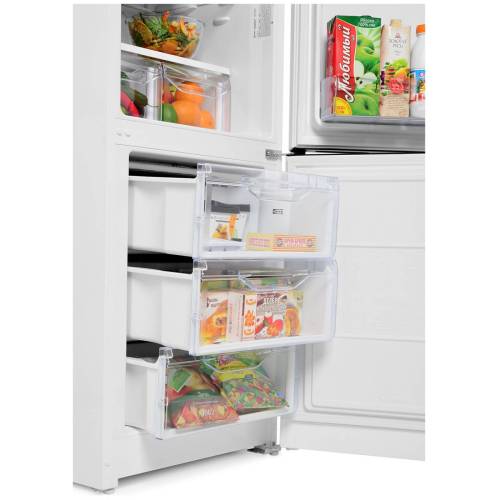 Холодильник Indesit DS 4160 W — с прочными стеклянными полками и морозильной камерой, заказать с доставкой в Бишкеке