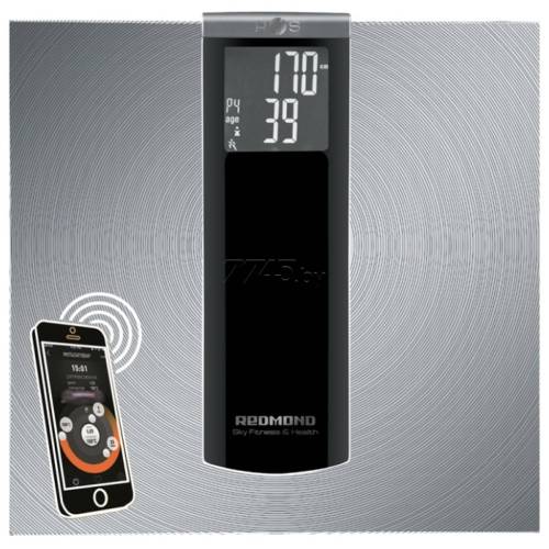 Весы напольные REDMOND RS-740S цвет черный