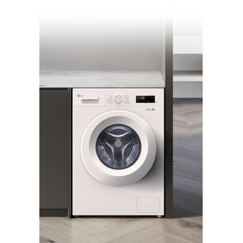 Стиральная машина LG F2Y1HS3W 7 кг в ванной комнате Бишкек ONBIR.KG