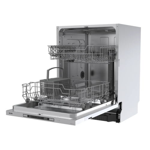 BLESK BXWP12-7713E — кнопочное управление, 2 корзины, функция полузагрузки, доставка Onbir.kg