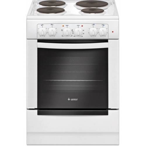 GEFEST ЭП Н Д 6140‑01 — электрическая плита, белый корпус — Onbir.kg Бишкек, Кыргызстан