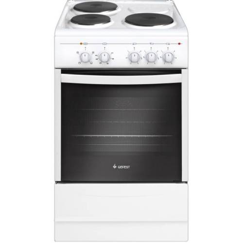 GEFEST ЭП Н Д 5140 — электрическая плита, белый корпус, эмалированная поверхность — Onbir.kg Бишкек, Кыргызстан