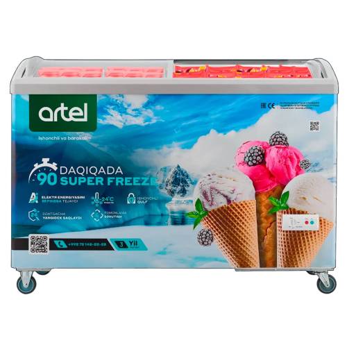 Морозильный ларь Artel AFA390, 330 литров, капельная система, купить онлайн в Кыргызстане