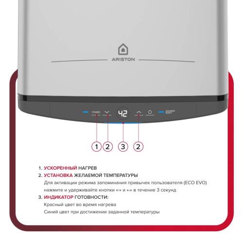 ARISTON ABSE VLS PRO PW 80 — внутренний бак с покрытием TitanShield — Onbir.kg.