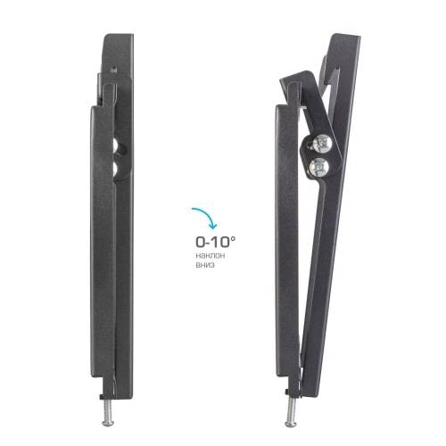 Настенный кронштейн Arm media STEEL-6 black — Максимальная нагрузка: 35 кг — Onbir.kg Бишкек, Кыргызстан