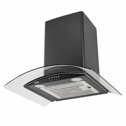 Artel ART-0660 RAINBOW Черная — алюминиевый фильтр BAFFLE, эффективное удаление запахов и дыма