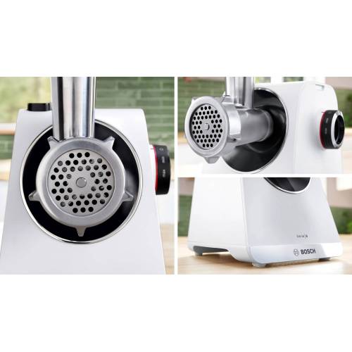 Мясорубка BOSCH MFWS609W — Цвет: белый — Onbir.kg Бишкек, Кыргызстан