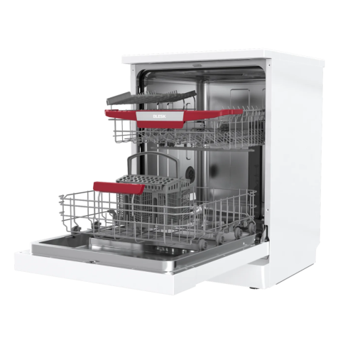 BLESK BXWD12-7631CW — программы: ЭКО, Гигиеническая, Стекло, 90 минут, Быстрая стирка, Самоочистка, Усиленная сушка, Усиленная стирка, Onbir.kg