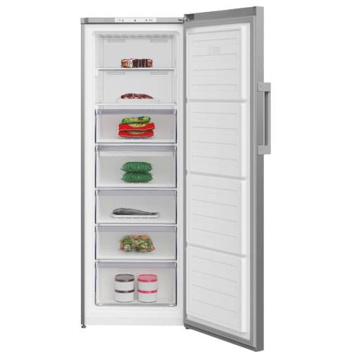 Морозильник Beko B1RFNK292S, 293 л, NoFrost, FreezerGuard, серый, доставка в Бишкеке
