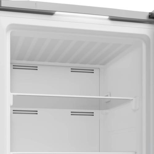 Beko B3RFNK292S — серебристый морозильник с NoFrost и FreezerGuard, идеален для холодных помещений, доставка по Бишкеку и регионам Кыргызстана