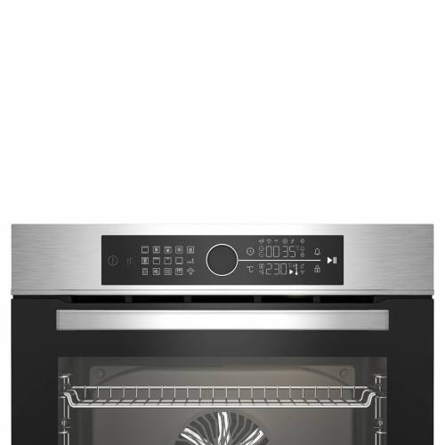 Beko BBIM12400XCS — духовка с режимом пиццы PizzaPro™, паровой очисткой и телескопическими направляющими, заказать онлайн по городу