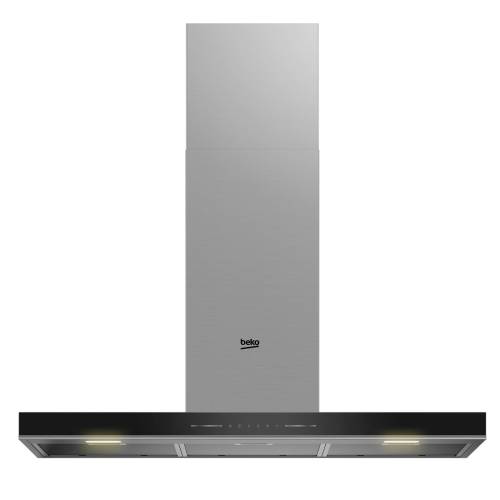 Вытяжка каминная Beko BHCB96641BBHS 90 см