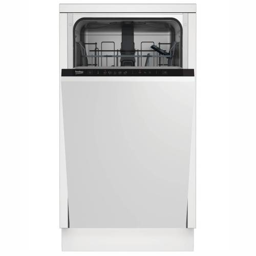 Beko DIS15R12 — встраиваемая посудомойка шириной 45 см, на 10 комплектов. Купить с доставкой в Бишкеке