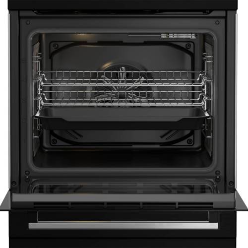 Beko FBE63331XCS — система паровой очистки SteamShine® и каталитические боковые стенки упрощают уход за духовкой