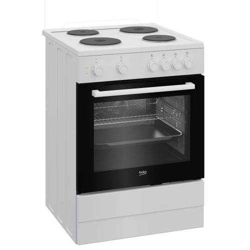 Beko FBE66000WD — прочная металлическая поверхность устойчива к повреждениям и легко очищается