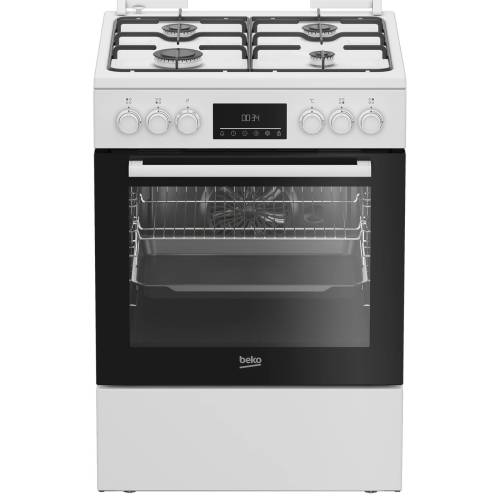 Газоэлектрическая плита Beko FBM62320WDSN - 4 газ