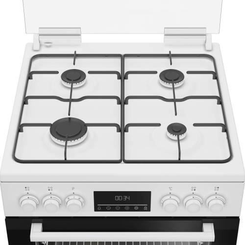 Beko FBM62320WDSN — эмалированные подставки под посуду устойчивы и легко очищаются после готовки