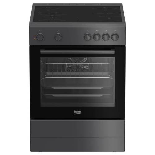 Beko FBM6701A — современная электрическая плита из серии b100 в стильном цвете антрацит, купить онлайн с доставкой в Бишкеке